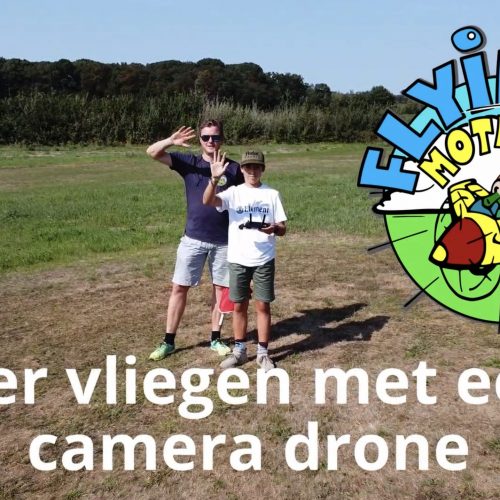 Leren vliegen met een camera drone